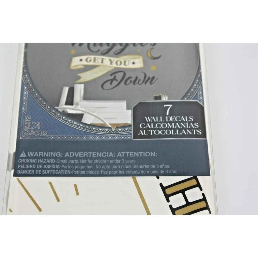 Harry Potter Don't Let The Muggles Get You Down‎ Wall Decals RoomMates 7 Pack